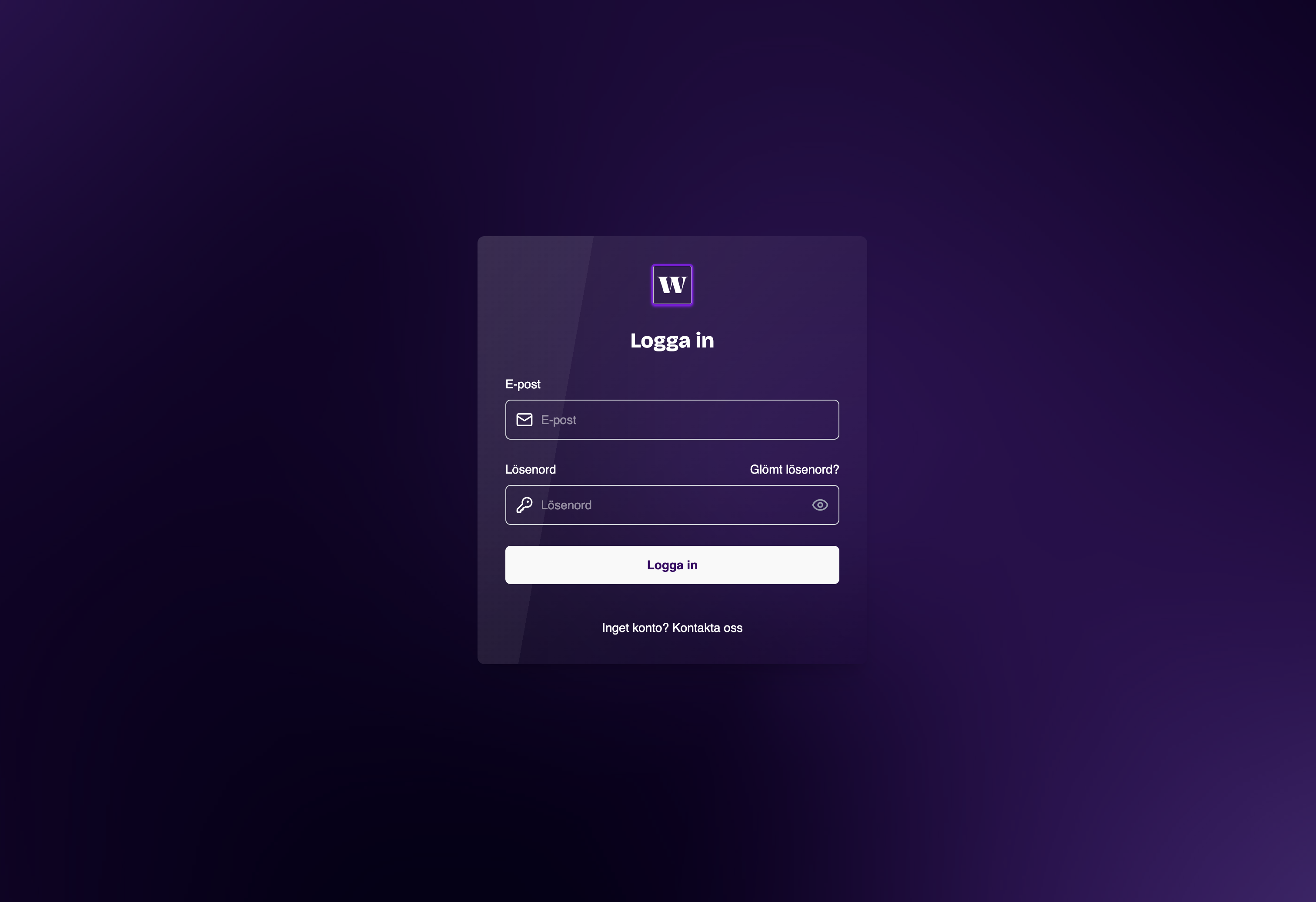 Webbyråns hero-bild